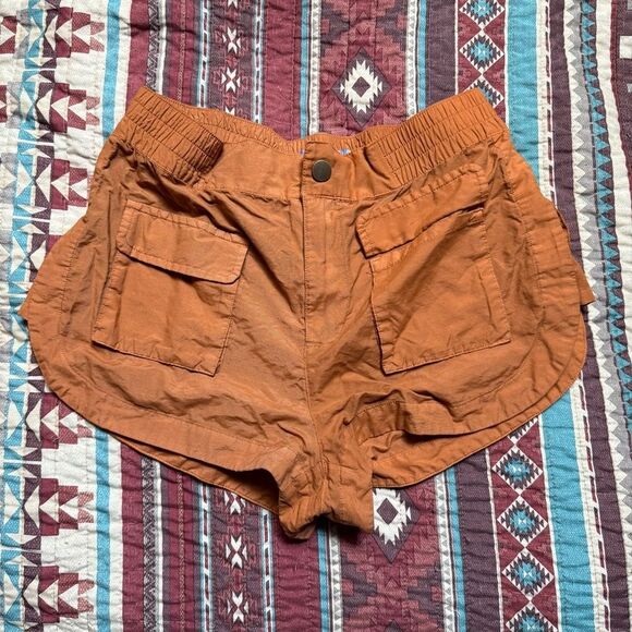 Urban Outfitters orange shorts size small - Picture 1 of 6
